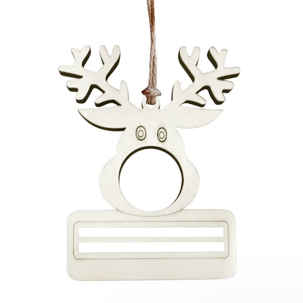 Reindeer Money Holder Ornament - NWT